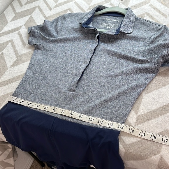 OV Outdoor‎ Voices Polo Bodysuit One piece Navy size Small - Picture 9 of 10